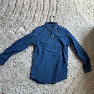 Banana Republic Classic Blue Dress Shirt